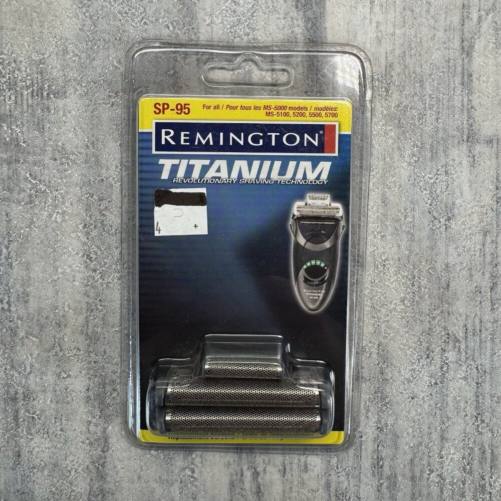 SP-95 Remington Titanium Shaving Replacement Screens New Sealed Shave